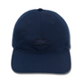LACOSTE CROCODILE BADGE COTTON TWILL CAP-NAVY BLUE -166