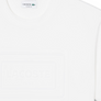 LACOSTE EMBROIDERED COTTON CREW NECK T-SHIRT Men’s -WHITE-70V