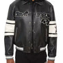 AVIREX BROOKLYN LEATHER JACKET Men’s -BLACK