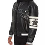 AVIREX BROOKLYN LEATHER JACKET Men’s -BLACK