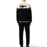 LACOSTE REGULAR FIT LANDSCAPE CROCODILE TRACKSUIT- Men’s- BLACK/WHITE BEIGE