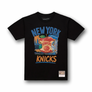 Mitchell & Ness NBA CONCRETE APPLE TEE NEW YORK KNICKS Men’s -BLACK/ROYAL /ORANGE