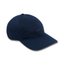 LACOSTE CROCODILE BADGE COTTON TWILL CAP-NAVY BLUE -166