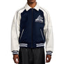 Avirex Classic Wool Leather Varsity Jacket Men’s -NAVY BLAZER/MARINE