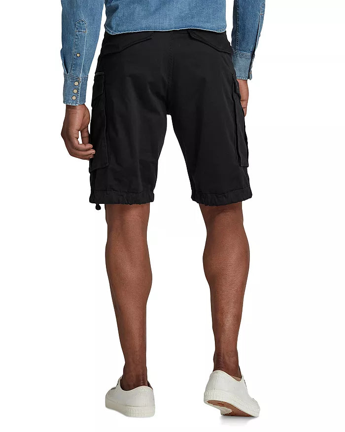 Rovic Zip Relaxed Shorts | Black | ® DE