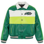 AVIREX 75-25 GRAND SLAM LEATHER JACKET Men’s -VERDANT/VERDOYANT GREEN