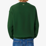 LACOSTE LOOSE-FIT HERITAGE EMBROIDERY FLEECE SWEATSHIRT -Men’s-GREEN-132
