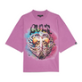 Cult of Individuality OVERSIZED CREW NECK TEE ‘“TILL DEATH DO US PART”- Dusty Lavander