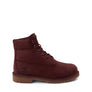 Timberland 6 IN F/L FLD BT Youth’s - BURGUNDY NUBUCK