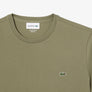 LACOSTE Regular fit CREW NECK T-SHIRT Men’s -KHAKI GREEN-BMY