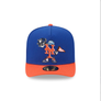 NEW ERA 5950 CARTOON PRE-CURVED - NEW YORK METS ‘/ ROYAL BLUE ORANGE