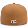 NEW ERA 5950 CUSTOM FITTED-NEW YORK YANKEE/ COLOR BASIC/ WHEAT
