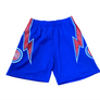 MITCHELL & NESS - NBA ROAD SWINGMAN -SHORTS - PISTON - 78-79 MENS -ROYAL / PISTON