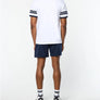 SERGIO TACCHINI ORION DAVIS RINGER TEE SHORT SET-MENS’/WHITE/MARITIME BLUE