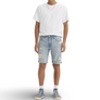 Levis Strauss & Co 412 SLIM RIPPED JEANS SHORTS Men’s -GUMMY BEARS -MEDIUM WASH