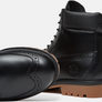 Timberland PREMIUM 6 IN LACE BROUGE WINGTIPS WP BOOT Men’s - BLACK FULL GRAIN
