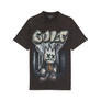 Cult of Individuality SHORT SLEEVE CREW NECK MONEY IS THE MOTIVE Men’s -VINTAGE CHARCOAL