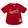 Mitchell & Ness MLB AUTHENTIC BP JERSEY ST LOUIS CARDINALS  Men’s -RED BLUE