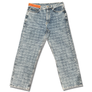 L/AB C/O OFF WHITE AOP DENIM JEAN - MEN’S/LT INDIGO