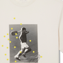 LACOSTE TENNIS X NOVAK DJOKOVIC GRAPHIC CREW NECK T-SHIRT Men’s -BEIGE-XFJ