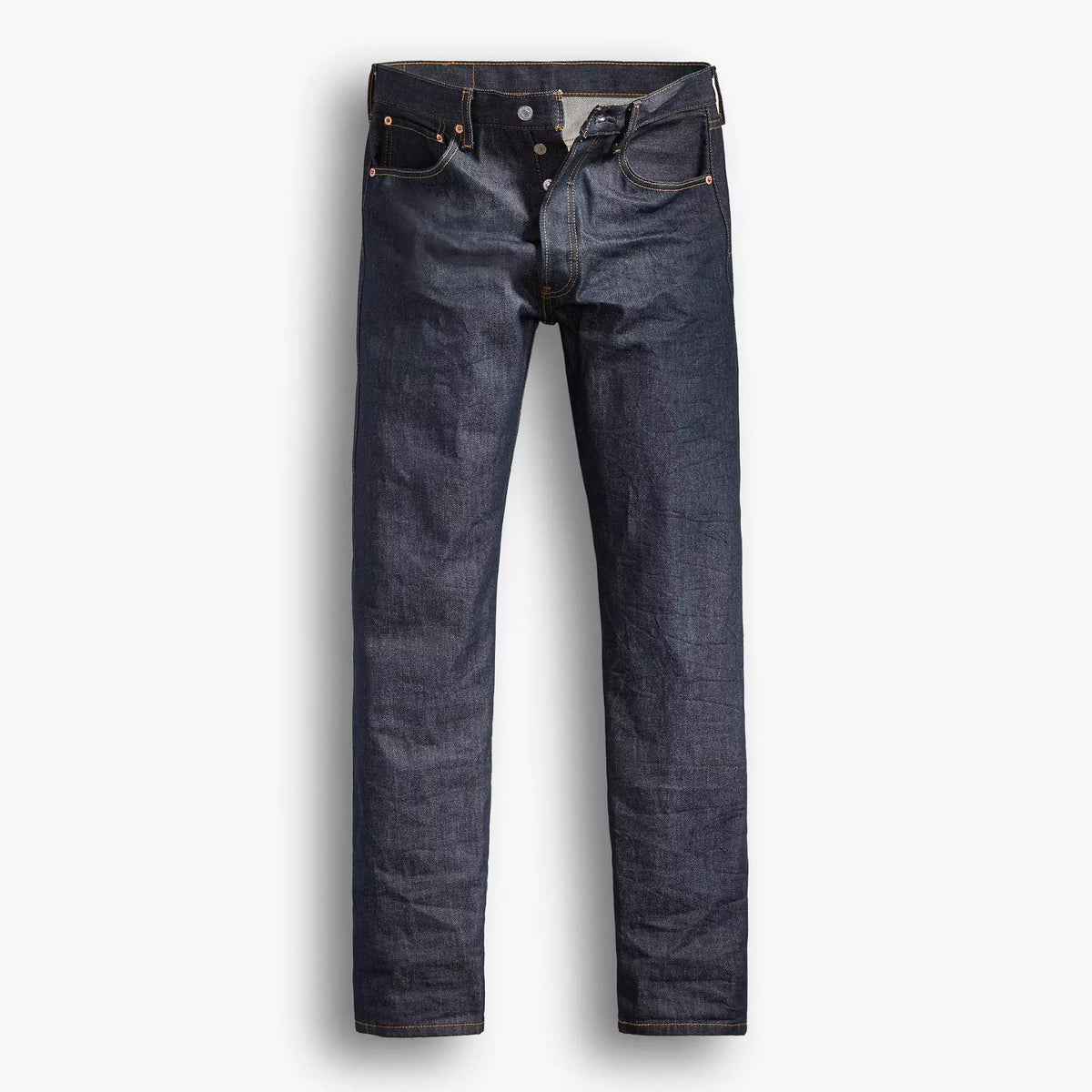 Levis Strauss & Co - 501 ORIGINAL SHRINK TO FIT Men's - DENIM BLUE Levis Strauss & Co - 501 ORIGINAL SHRINK TO FIT Men's - DENIM BLUE