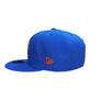 NEW ERA 5950 CLASSIC LOGO -NEW YORK KNICKS - ROYAL BLUE ORANGE
