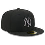 NEW ERA 5950 SIDE SCRIPT -NEW YORK YANKEE/ BLACK