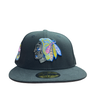NEW ERA 5950 CUSTOM FITTED-BLACK HAWK / BLACK MULTI