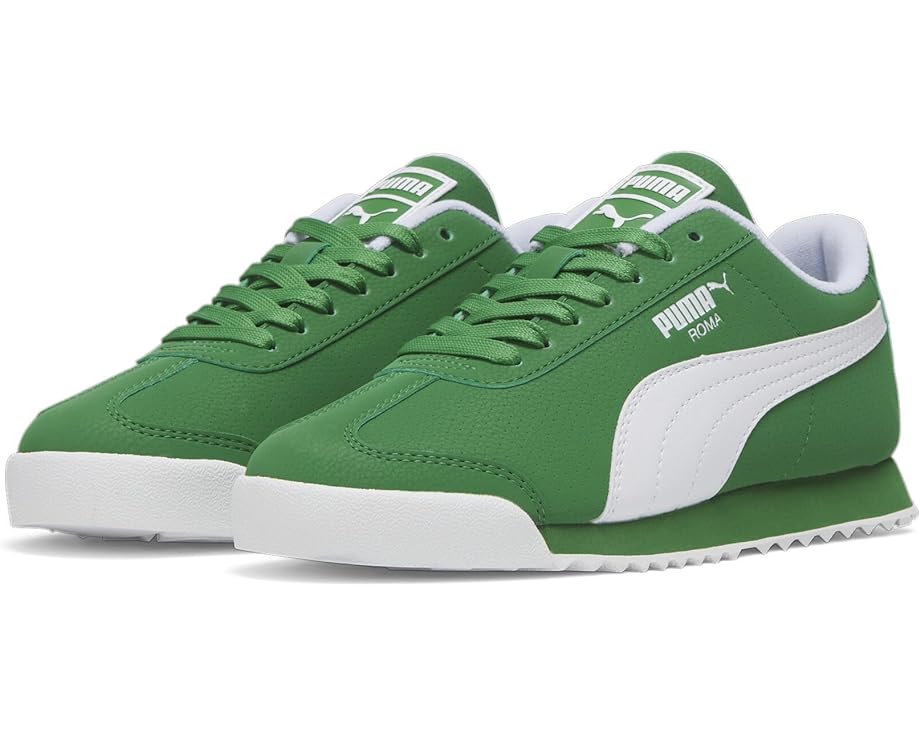 Puma green and white on sale