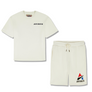 AVIREX STACKED LOGO SHORT SET- Men’s -WHITE