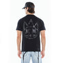 Cult of Individuality  SHORT SLEEVE CREW NECK TEE METAL LOGO Men’s - BLACK