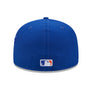 NEW ERA 5950 SIDE SCRIPT -NEW YORK METS -ROYAL BLUE ORANGE