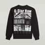 G-Star RAW SUBSTANCE BACK GR SW / Men’ -DK BLACK