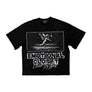 MIXED EMOTION Black "Scar" Tee