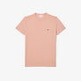LACOSTE Regular fit CREW NECK T-SHIRT Men’s -BEIGE-ZIH