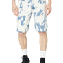 Levis Strauss & Co 469 LOOSE TEAR DROP JEANS SHORTS Men’s -BLUE BLEACH