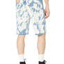 Levis Strauss & Co 469 LOOSE TEAR DROP JEANS SHORTS Men’s -BLUE BLEACH