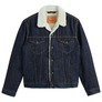 Levis Strauss & Co SHERPA TRUCKER JACKET Men’s - DARK BLUE
