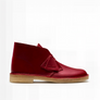 Clark’s DESERT BOOT LEATHER Men’s DARK RED LEATHER