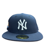 NEW ERA 5950 CUSTOM FITTED-NEW YORK YANKEE/NAVY WHITE 2009