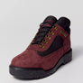 Timberland FIELD BOOT WP L/F MID Men’s -BURGUNDY NUBUCK