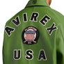 AVIREX ICON LEATHER JACKET Men’s -MOSS/VERT/MOUSSE /GREEN