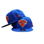 NEW ERA 5950 CLASSIC LOGO -NEW YORK KNICKS - ROYAL BLUE ORANGE