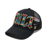 Cult of Individuality MESH BACK TRUCKER HAT STAINED GLASS Men’s - BLACK