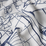 G-Star RAW AOP RELAXED R T TEE Men’s-MILK BOAT BLUEPRINT