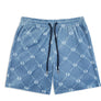 SERGIO TACCHINI COSIMO VELOUR T-SHIRT SHORT SET-Men’s -FADED DENIM