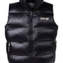 Schott N.Y.C NYLON DOWN FILLED VEST MENS -BLACK