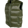 Schott N.Y.C NYLON DOWN FILLED VEST MENS -OLIVE