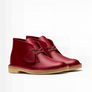 Clark’s DESERT BOOT LEATHER Men’s DARK RED LEATHER