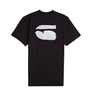 G-Star RAW BURGER BACK PRINT R T / Men’s -DK BLACK
